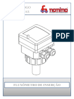 Catálogo - Medidor de Vazão de Inserção