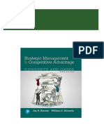 (Ebook PDF) Strategic Management and Competitive Advantage: Concepts and Cases 6th Edition 2024 Scribd Download