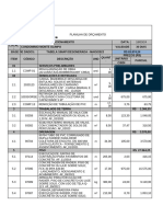 Planilha de Orçamento Estacionamento Monte Olimpo