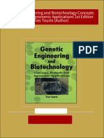 (FREE PDF Sample) Genetic Engineering and Biotechnology Concepts Methods and Agronomic Applications 1st Edition Yves Tourte (Author) Ebooks