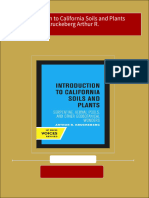 Introduction To California Soils and Plants Kruckeberg Arthur R. All Chapter Instant Download