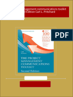 PDF The Project Management Communications Toolkit Second Edition Carl L. Pritchard Download