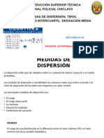 Estadistica - II Unidad - Sem 10 - Medidas Tendencia Central Repite