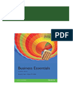 Complete (Ebook PDF) Business Essentials, 11th Global Edition by Ronald J. Ebert PDF For All Chapters