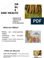 Millets The Supergrain For The Future and Your Health