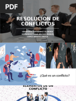 DESARROLLO HUMANO INTEGRAL - Resolucion de Conflictos