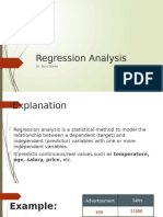 2.1 Regression Analysis