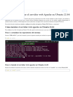 01 - Instalar y Configurar El Servidor Web Apache en Ubuntu