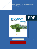 Biology Matters GCE 'O' Level Textbook 3rd Edition Lam Peng Kwan All Chapters Instant Download