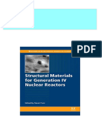 Instant Access To Structural Materials For Generation IV Nuclear Reactors 1st Edition Pascal Yvon Ebook Full Chapters