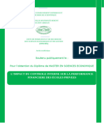 Memoire Controle Interne Levier de Performance Financiere 28 Novembre 2023