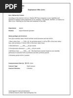 Employment Offer Letter (Michael Atef Tanious) - RMG H - Import Financial SP