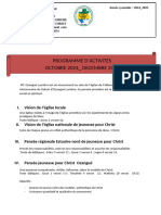 Programme D' Activites JPC - Ol-1