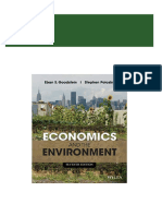 (Ebook PDF) Economics and The Environment 7th Edition 2024 Scribd Download