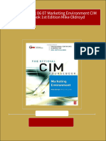 Instant Ebooks Textbook CIM Coursebook 06 07 Marketing Environment CIM Coursebook 1st Edition Mike Oldroyd Download All Chapters