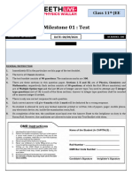 Milestone 01 Question Paper66dea7341381d13e69b641cb