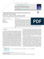 Analysis of Faulted Power System With Fault Current Limiter Using Compensation Current Method