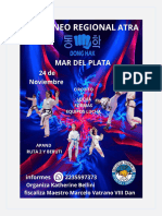 Invitación y Reglamento TORNEO DONG HAK