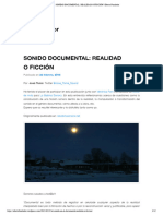 Sonido Documental