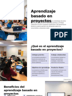 Aprendizaje Basado en Proyectos