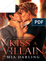 Kiss A Villain A Dark MM Mafia Romance Mia Darling