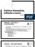 Política Monetária - Inflação - Taxa de Juros - 2021.2