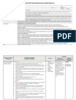 Planificación Microcurricular de Unidad Didáctica