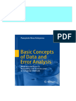 Basic Concepts of Data and Error Analysis With Introductions To Probability and Statistics and To Computer Methods Panayiotis Nicos Kaloyerou