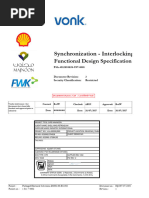 Synchronization Interlocking Functional Design Specification