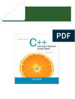 Ebooks File (Ebook PDF) Starting Out With C++: From Control Structures Through Objects 8th Edition All Chapters