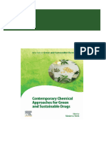 Full Contemporary Chemical Approaches For Green and Sustainable Drugs 1st Edition Török M. (Ed.) - Ebook PDF Ebook All Chapters