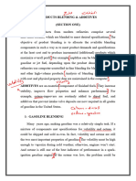 6 - Products Blending - Additives - Section One