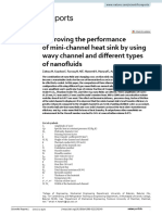 Improving The Performance of Mini Channel Heat Sink by Using Wavy Channel and Different Types of Nanofluids