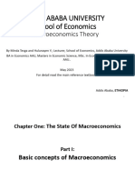 Chapter I - Fundamentals of Macroeconomics