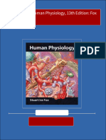 Instant Download For Test Bank For Human Physiology, 13th Edition: Fox 2024 Full Chapters in PDF