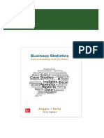 (Ebook PDF) Business Statistics: Communicating With Numbers 3rd Edition 2024 Scribd Download