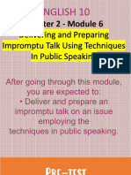 Q2 M6 Public Speaking