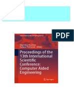 Full Download Proceedings of The 13th International Scientific Conference Computer Aided Engineering Pietrusiak PDF