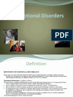 Emotional Disorder