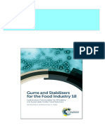 Gums and Stabilisers For The Food Industry 18 Hydrocolloid Functionality For Affordable and Sustainable Global Food Solutions Phillips