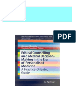 Counselling and Medical Decision Making in The Era of Personalised Medicine A Practice Oriented Guide 1st Edition Giovanni Boniolo Download PDF