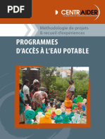 Centraider Programmes D Acces A L Eau Potable 2013