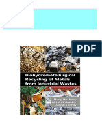 (Ebooks PDF) Download Biohydrometallurgical Recycling of Metals From Industrial Wastes 1st Edition Hong Hocheng Full Chapters