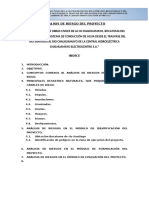 Análisis de Riesgo Obras Civiles Hidroeletrica Challhuamayo