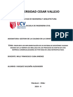 SISTEMA DE GESTIÓN DE CALIDAD BASADO EN LA NORMA ISO 9001 Alex