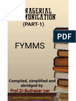 Managerial Communication - 1