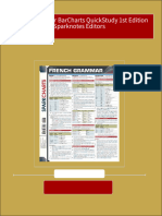 French Grammar Barcharts Quickstudy 1St Edition Sparknotes Editors