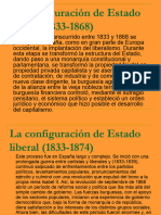 La Configuración de Estado Liberal (1833-1868)