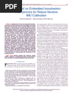 Design of An Embedded Icosahedron Mechatronics For Robust Iterative IMU Calibration