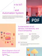 Introduction To IoT Based Data Acquisition and Automation System